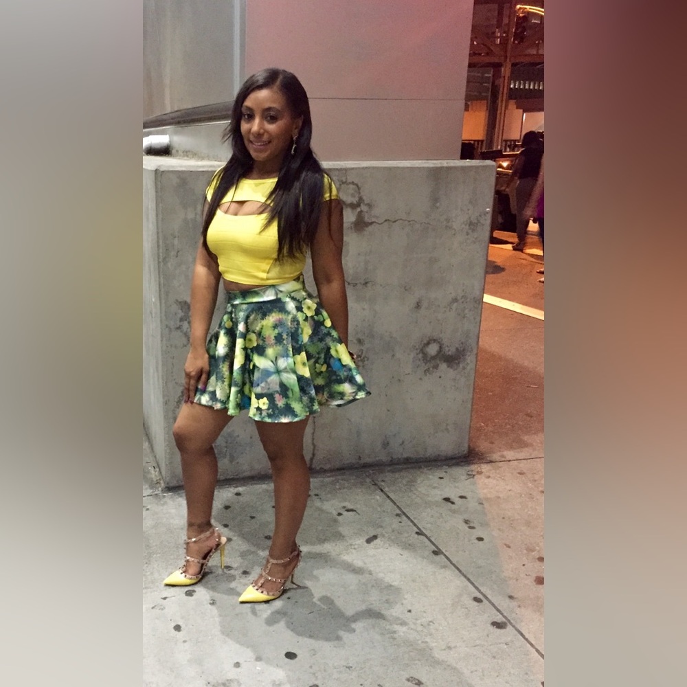 flower skirt